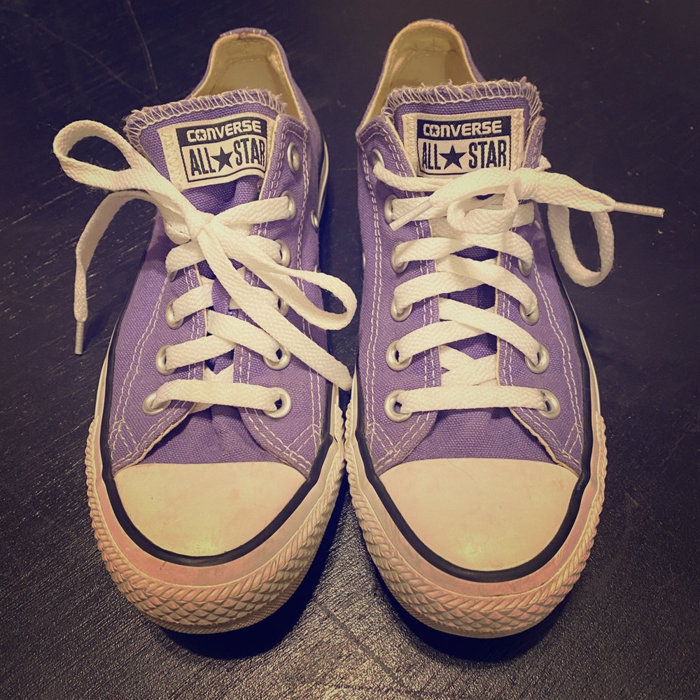 Light Purple Converse